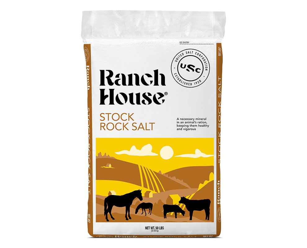 United Salt Corporation - Ranch House Stock Rock Salt
