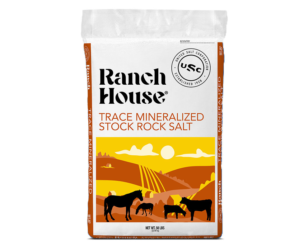 United Salt Corporation - Ranch House Trace Mineralized Stock Rock Salt