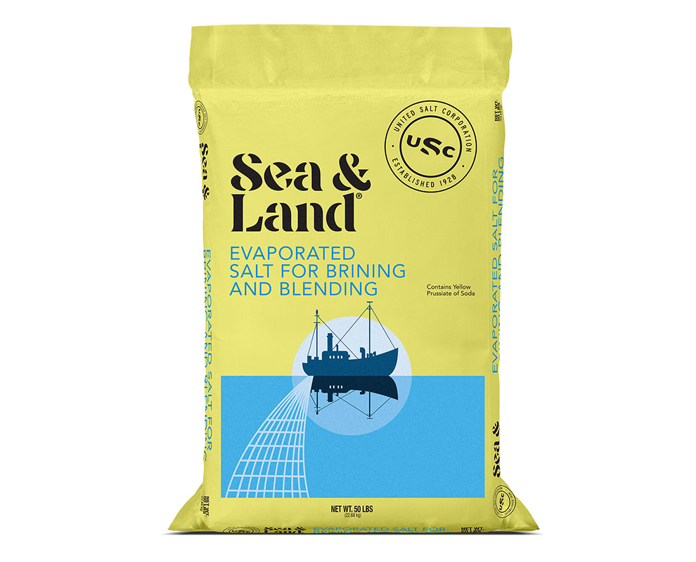 United Salt Corporation - Sea & Land Evaporated Salt for Brining and Blending